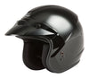 Youth Of 2y Open Face Helmet Black Yl