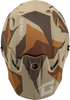 Mx 96 Splinter Helmet Matte Brown/Tan/White  Md