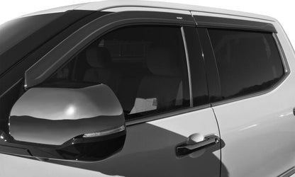 Husky Liners 99-16 Ford F-250/350/450/550 Super Duty Supercrew Ventvisor Low Profile (4pc) - Smoke