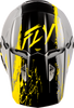 Fly Racing Kinetic Drip Youth Helmet - Grey/Black/Yellow