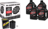 V Twin Syn Oil Change Kit Tc Black Filer