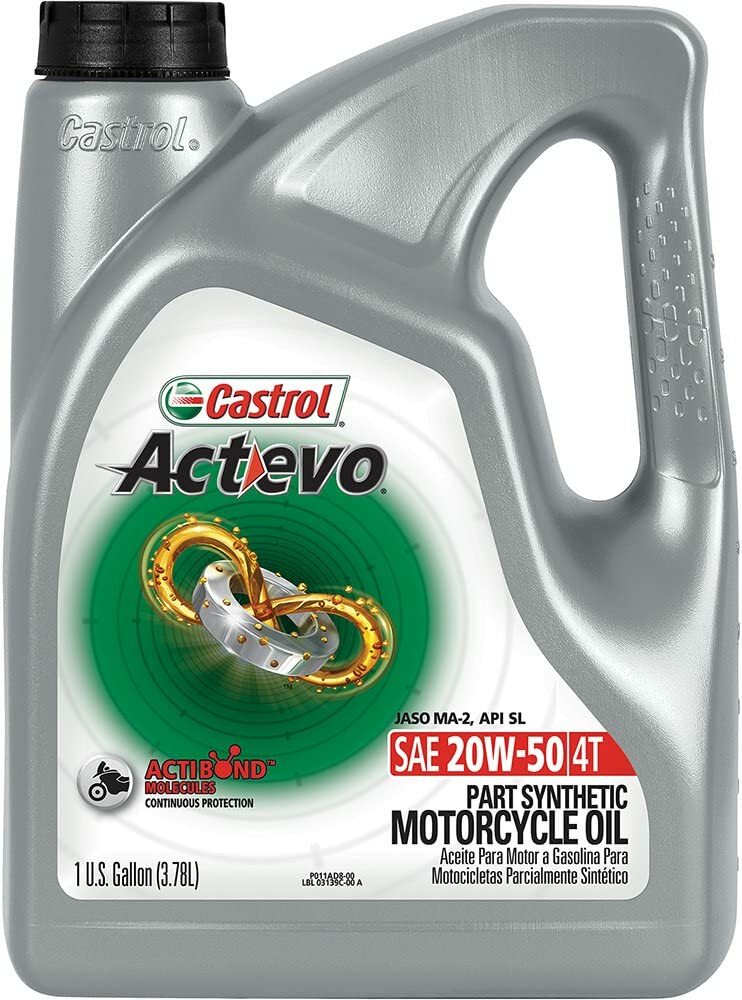 Part Synthetic Oil 4t 20w50 1gal