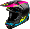 Formula Cc Underglow Helmet Black/Pink/Blue Sm