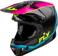 Formula Cc Underglow Helmet Black/Pink/Blue Sm