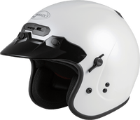 Gm 32 Open Face Helmet Pearl White 3x