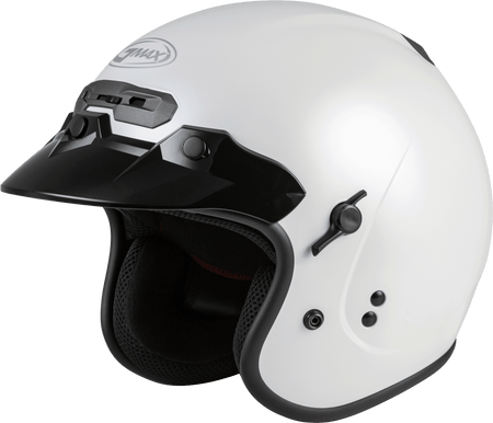 Gm 32 Open Face Helmet Pearl White 3x