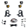 Baja Designs 19+ GMC 1500 S1 Fog Pocket Mount Kit Clear Spot / Amber Wide Cornering
