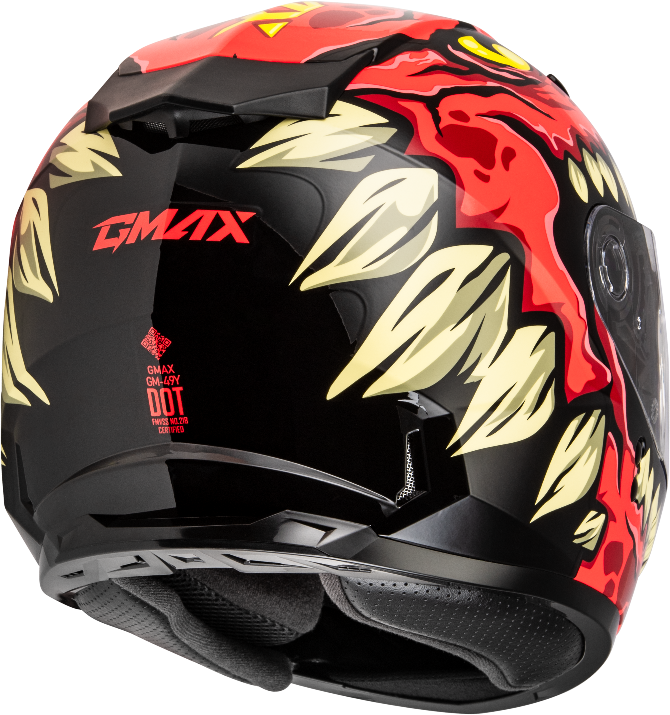 Youth Gm 49y Drax Helmet Red Ys
