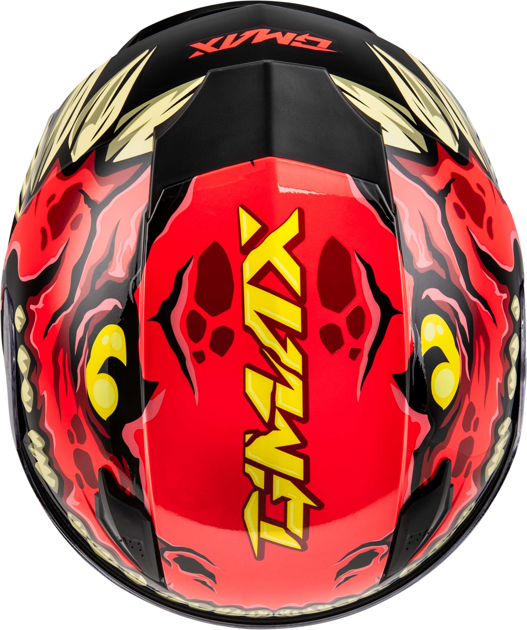 Youth Gm 49y Drax Helmet Red Ys