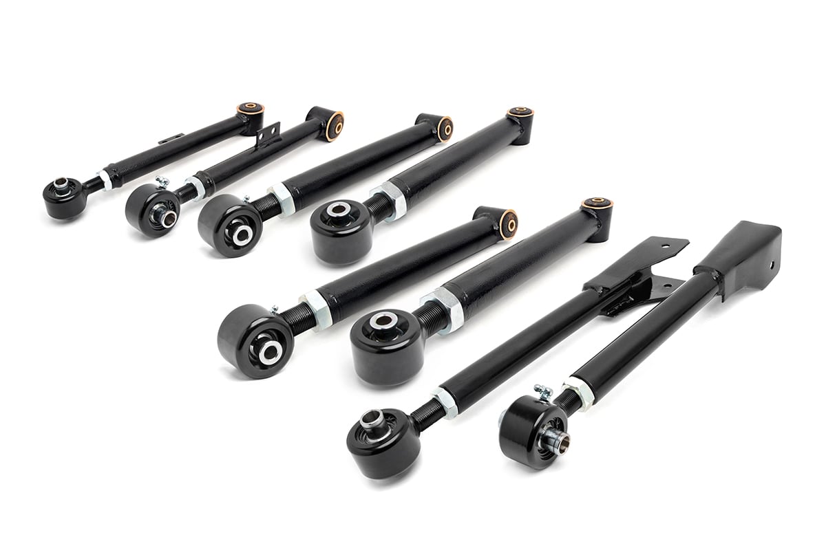X-Flex Control Arms | Complete Set | Jeep Wrangler TJ (97-06)/Wrangler Unlimited (04-06)  | 11470