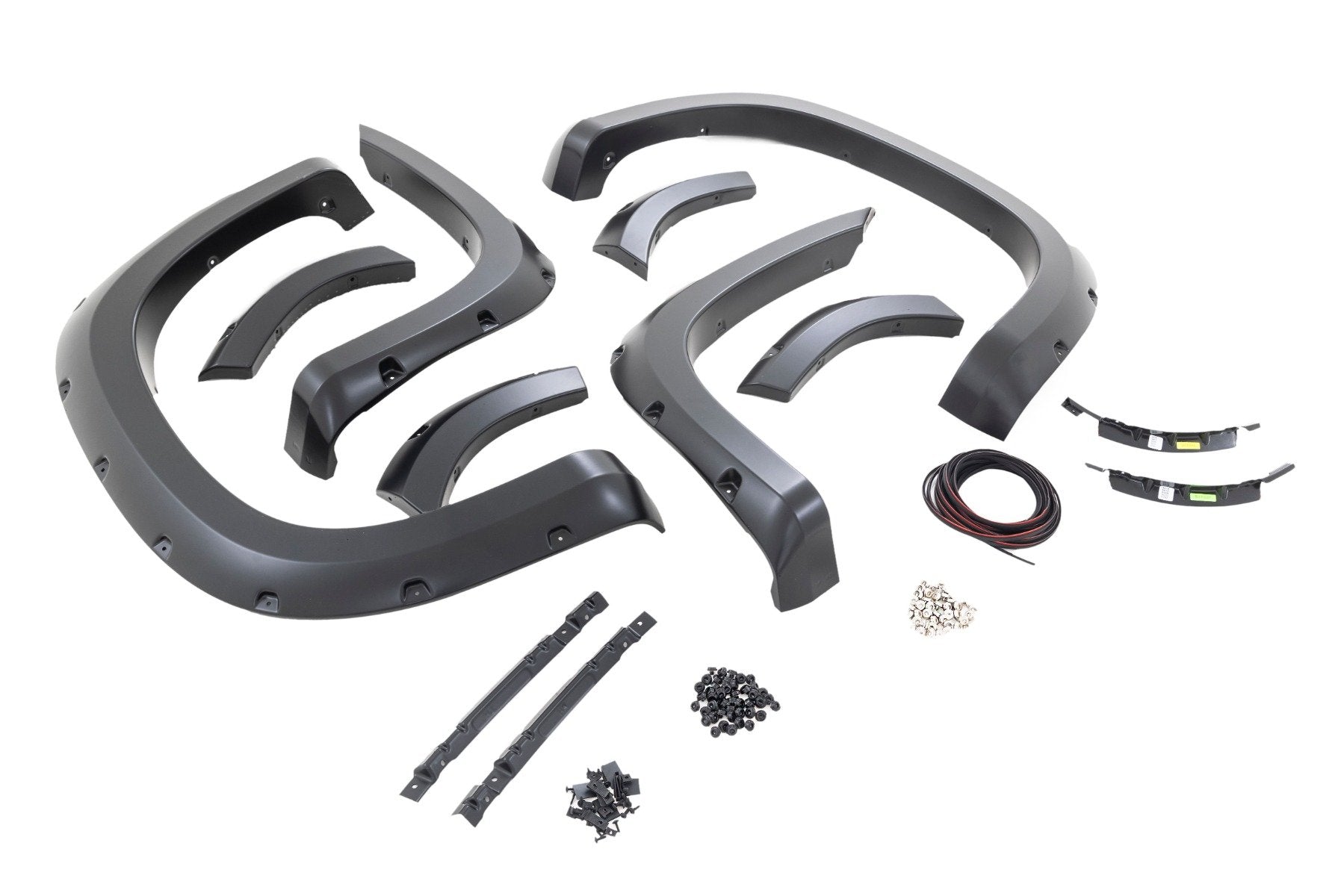 Pocket Fender Flares | GXG Tungsten | Chevy Silverado 1500 2WD/4WD (19-21) | F-C11911A-GXG
