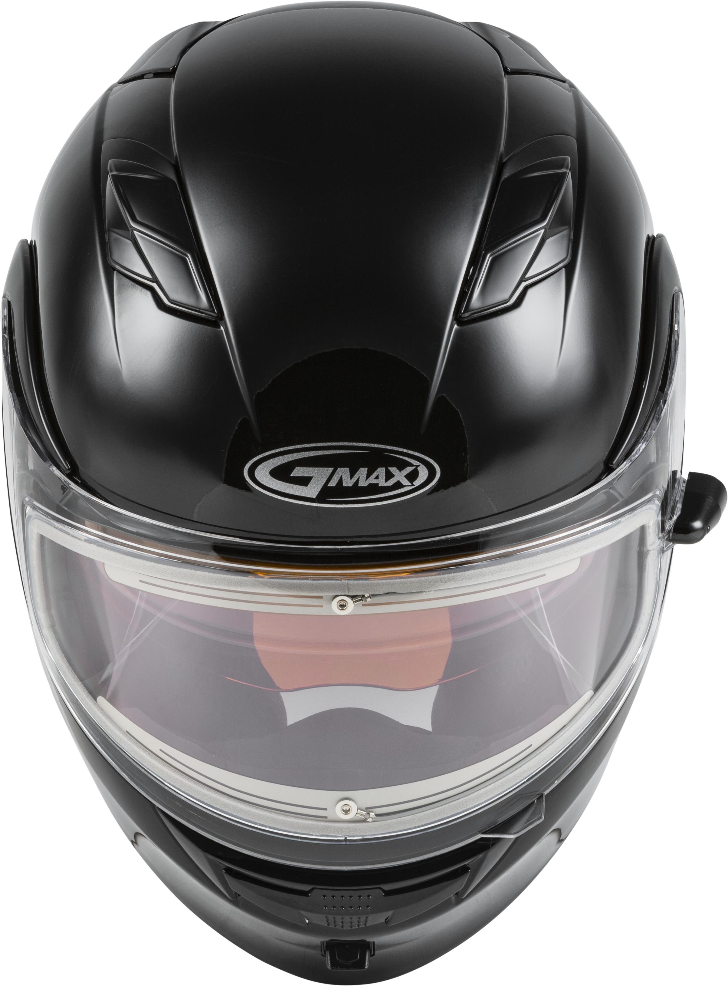 Md 01s Modular Snow Helmet W/Electric Shield Black Xs