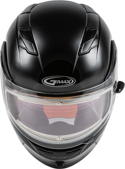 Md 01s Modular Snow Helmet W/Electric Shield Black Xs
