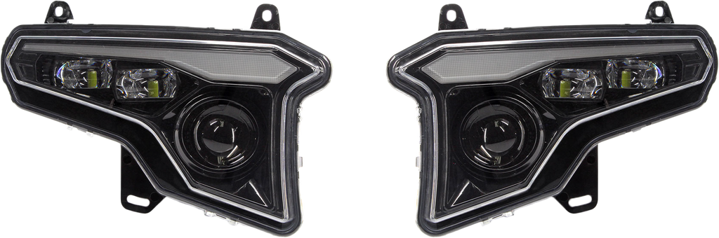 Headlight W/Amber Turn Signals
