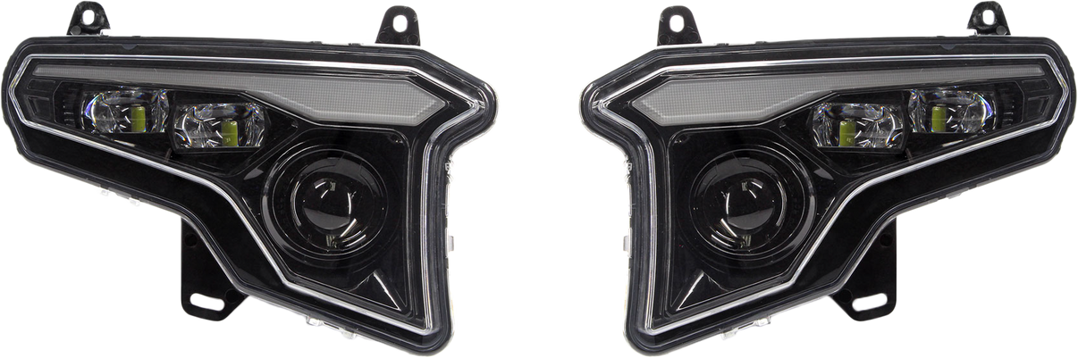 Headlight W/Amber Turn Signals