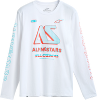 Ayess Ls Csf Tee White Sm