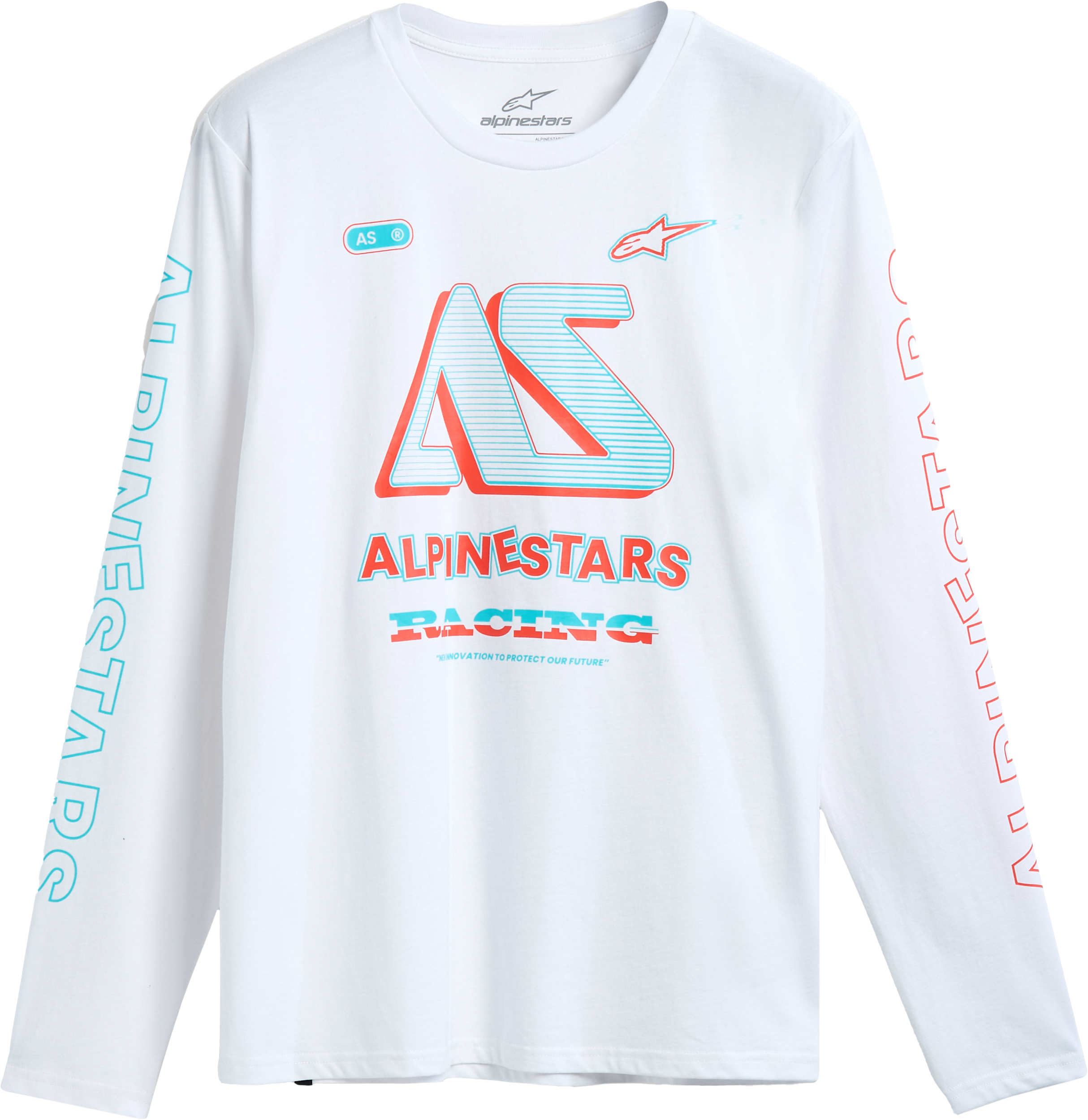 Ayess Ls Csf Tee White Md