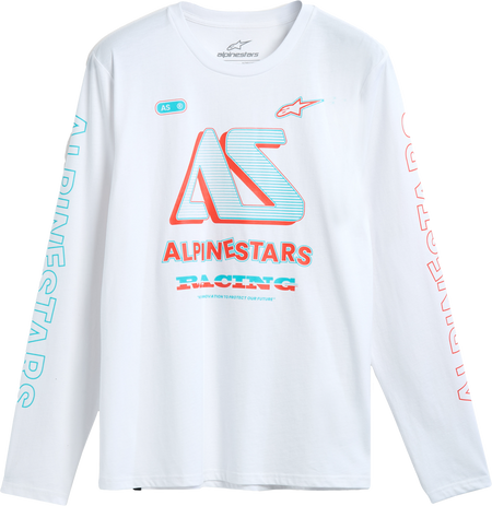 Ayess Ls Csf Tee White Md