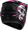 Youth Mx 46y Unstable Helmet Matte Black/Pink Ys