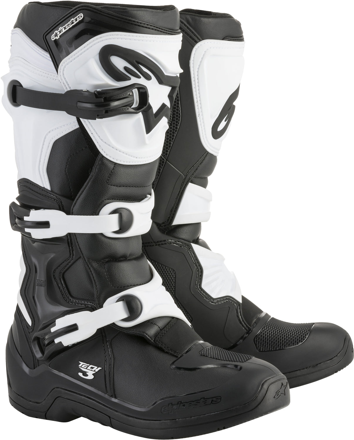 Tech 3 Boots Black/White Sz 07