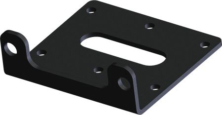 Roller Fairlead Mount Plate Warn Vrx/Axon