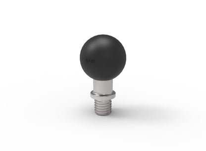 1" Ball W/M10x1.5 Pitch Male Thread