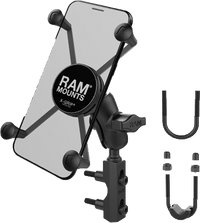 X Grip Large Phone Mount W/Brake/Clutch Res Base Short