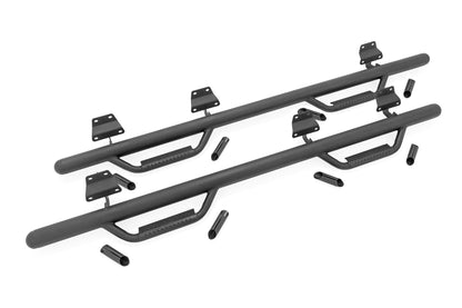 Rough Country | Nerf Steps | Cab Length | Crew | Ford F-150/Lightning/F-250/F-350/Raptor (15-26) | RCF1596CCB