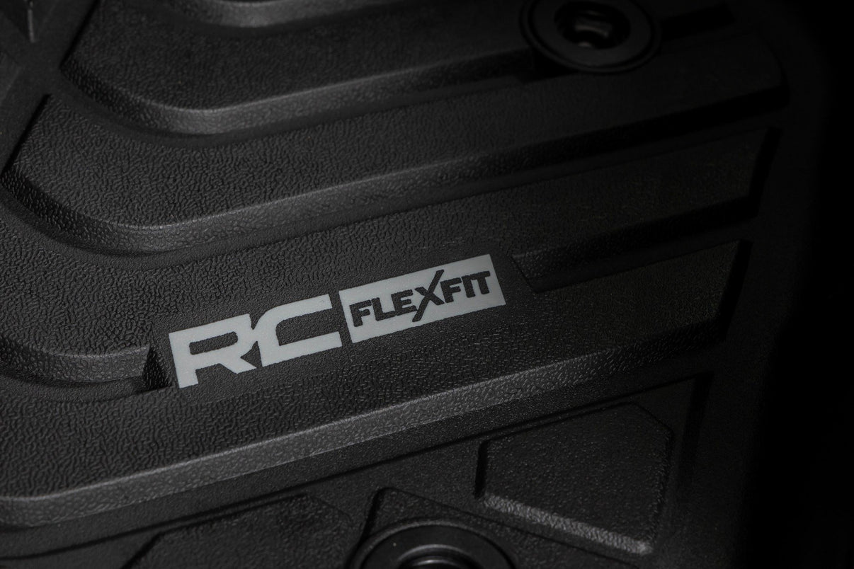 Flex-Fit Floor Mats | Front and Rear | Toyota Tacoma 2WD/4WD (2016-2023) | FF-71216