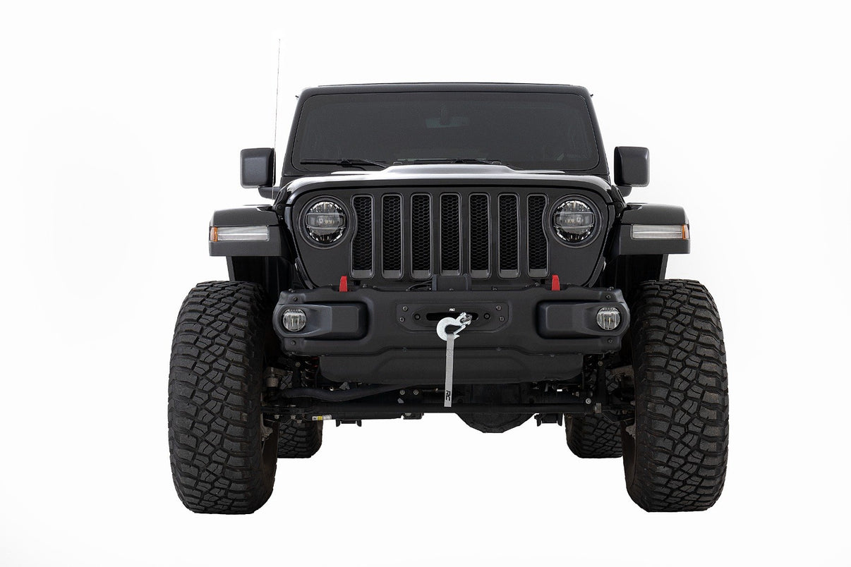 Winch Mounting Plate | Modular Steel OE Bumper | Jeep Wrangler JL/Wrangler Unlimited (18-25) | 10652