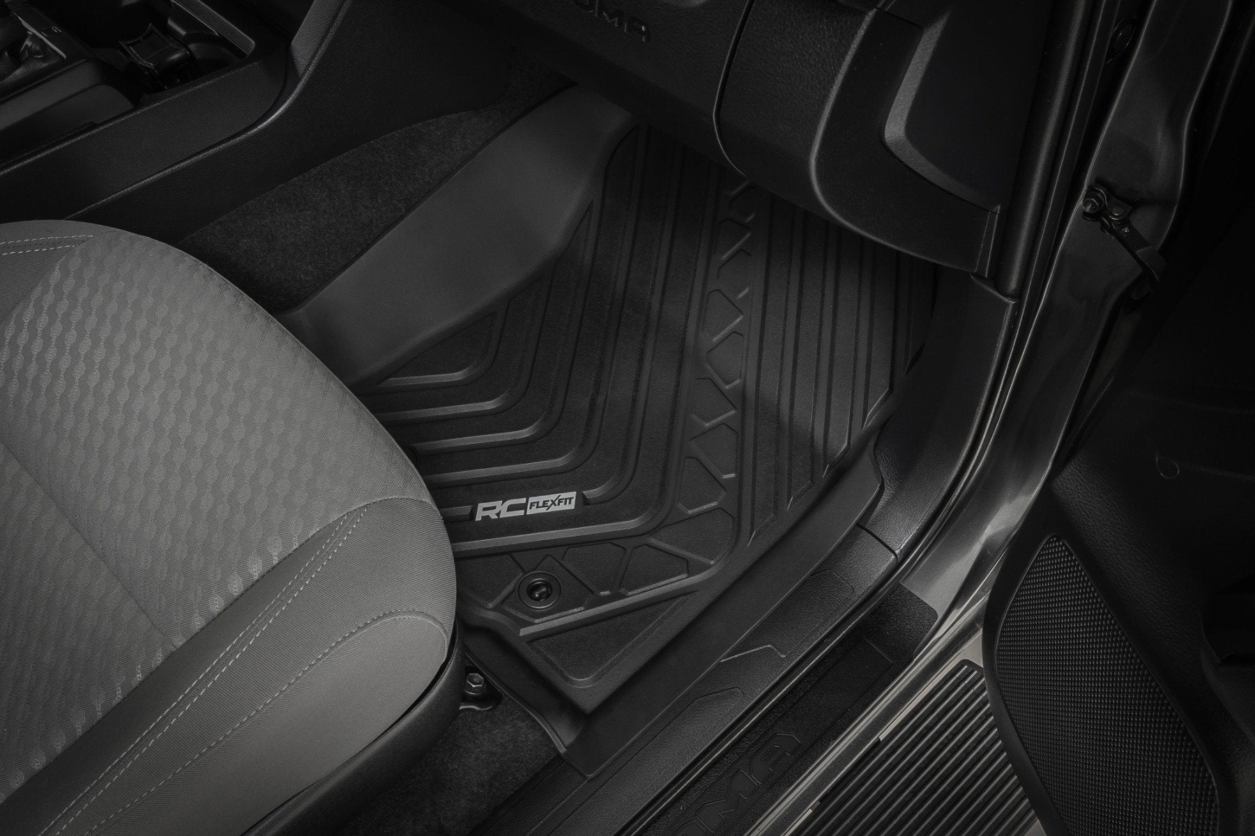 Flex-Fit Floor Mats | Front and Rear | Toyota Tacoma 2WD/4WD (2016-2023) | FF-71216