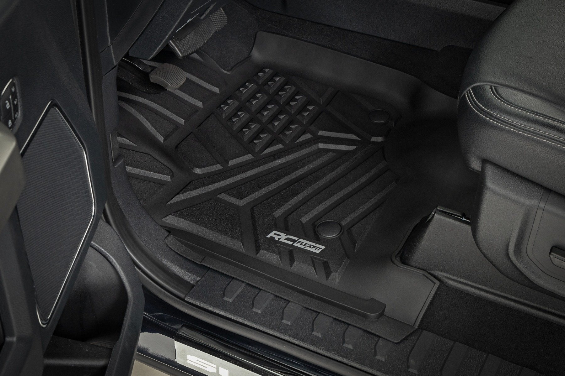Flex-Fit Floor Mats | Front and Rear | Ford F-250/F-350 Super Duty (17-25) | FF-51712