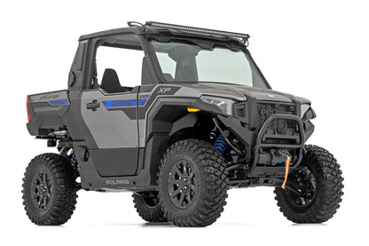 Rough Country | 50" Single Row Light Mount | Front | Black Series | Polaris XPEDITION ADV 5  | 93192