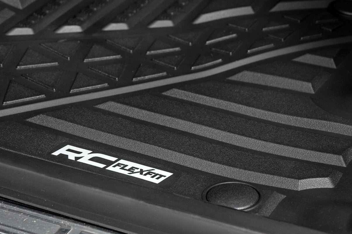 Flex-Fit Floor Mats | FR & RR | Crew | Ram 1500 (19-24)/1500 TRX (21-24) | FF-31422