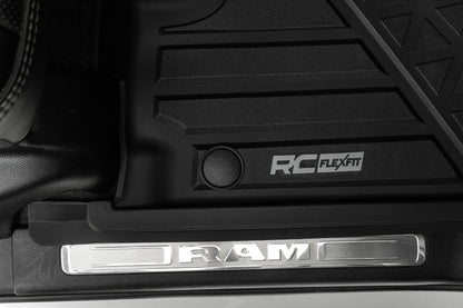 Flex-Fit Floor Mats | FR & RR | Crew | Ram 1500 (19-24)/1500 TRX (21-24) | FF-31422