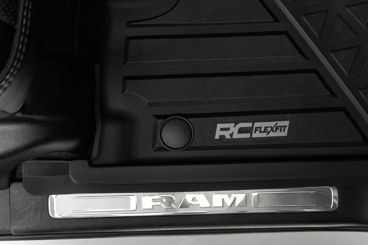 Flex-Fit Floor Mats | Front | Crew | Ram 1500 (19-24)/1500 TRX (21-24) | FF-3142