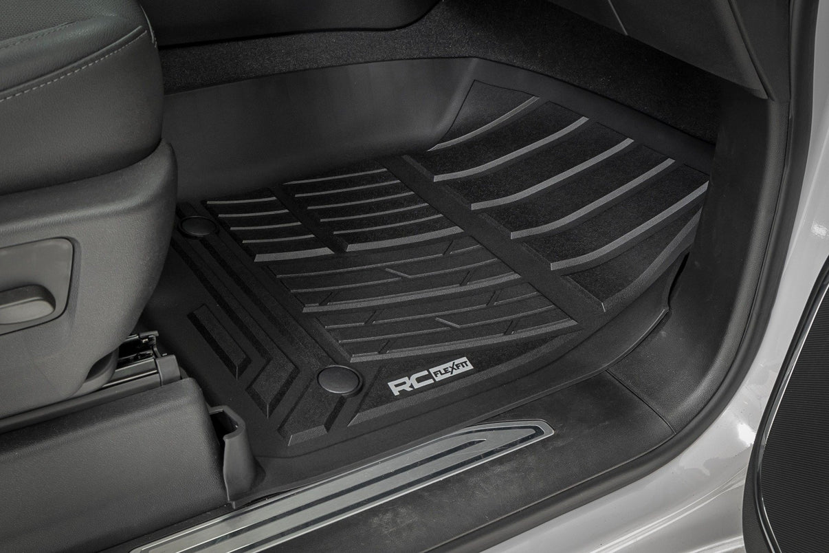 Flex-Fit Floor Mats | Front | Bucket | Chevy/GMC 1500/2500HD/3500HD (19-25 & Classic) | FF-2161