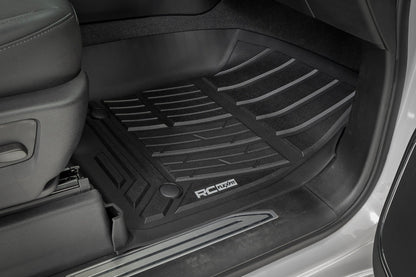 Flex-Fit Floor Mats | FR & RR | FR Bucket | Crew | Chevy/GMC 1500/2500HD/3500HD (19-25 & Classic) | FF-21612