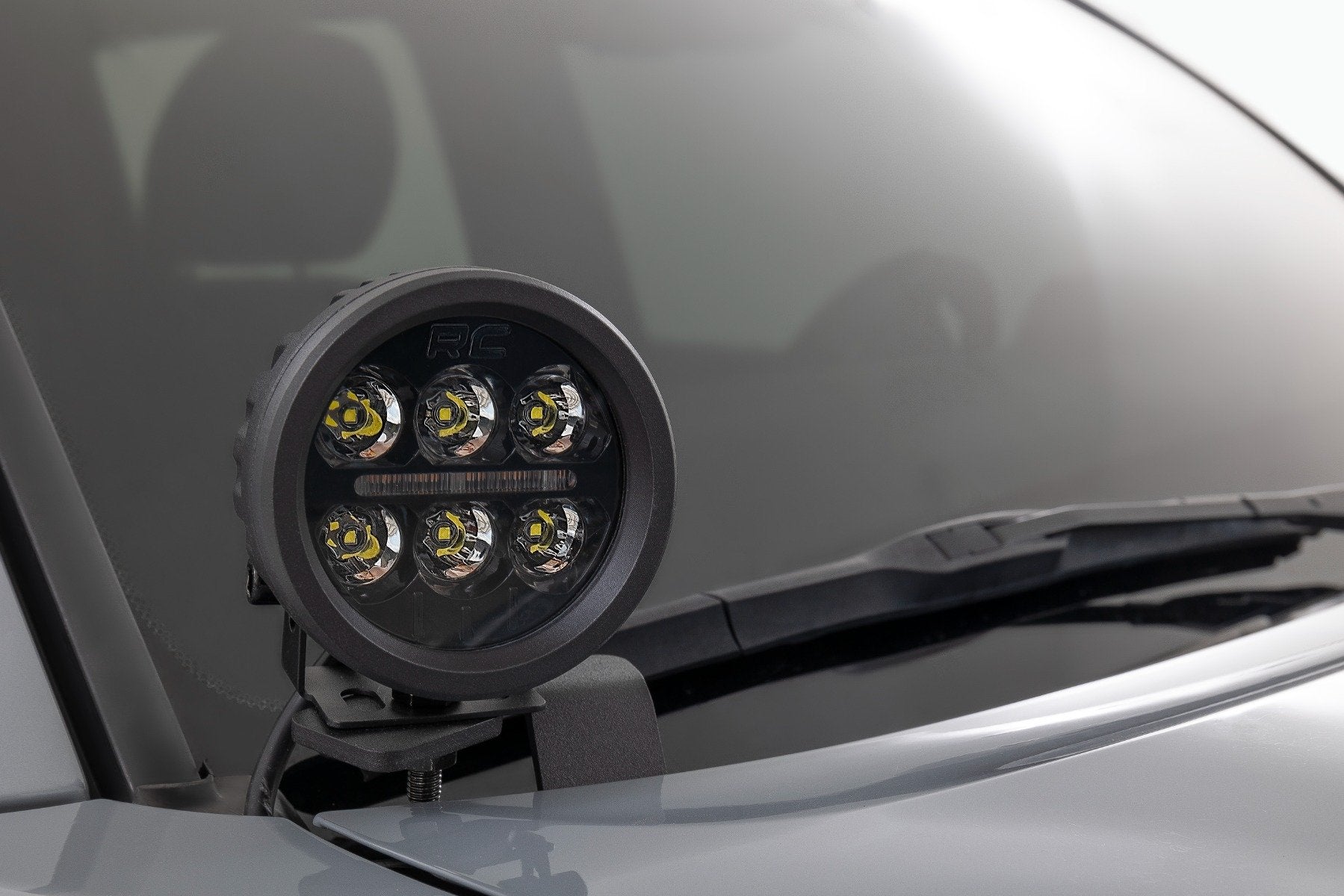 LED Light Kit | Ditch Mount | 2" Black Pair | Spot | Toyota Tacoma (16-23) | 71080
