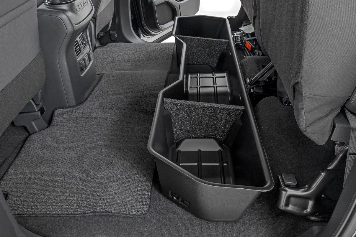 Under Seat Storage | Crew Cab | Nissan Titan 2WD/4WD (2004-2024) | RC09705