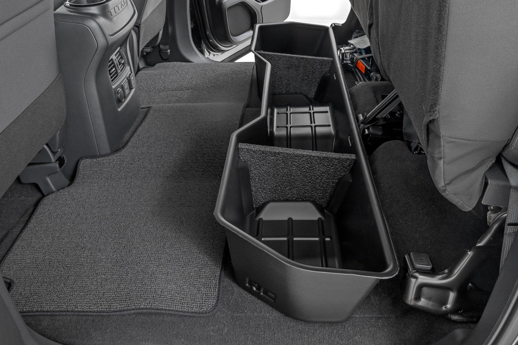 Under Seat Storage | Crew Cab | Nissan Titan 2WD/4WD (2004-2024) | RC09705