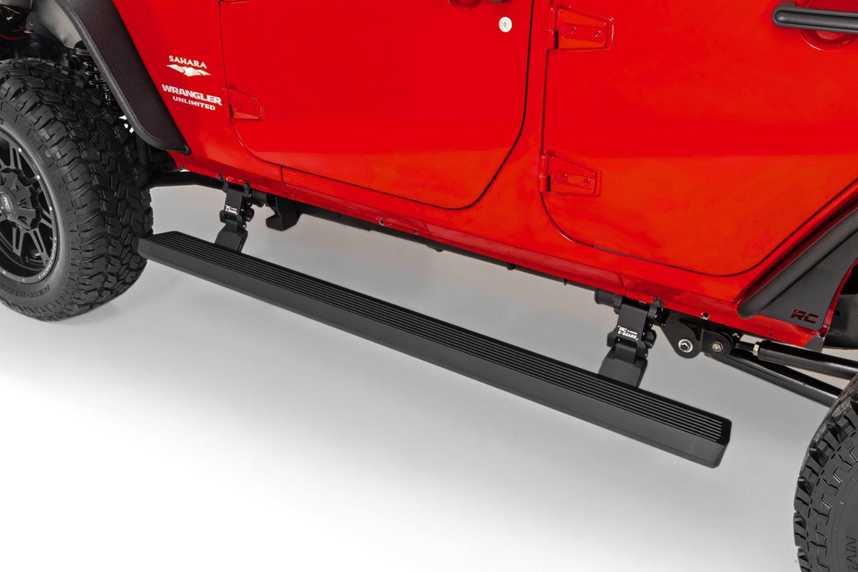 Power Running Boards | Dual Electric Motor | 4 Door | Jeep Wrangler Unlimited (07-18) | PSR610330