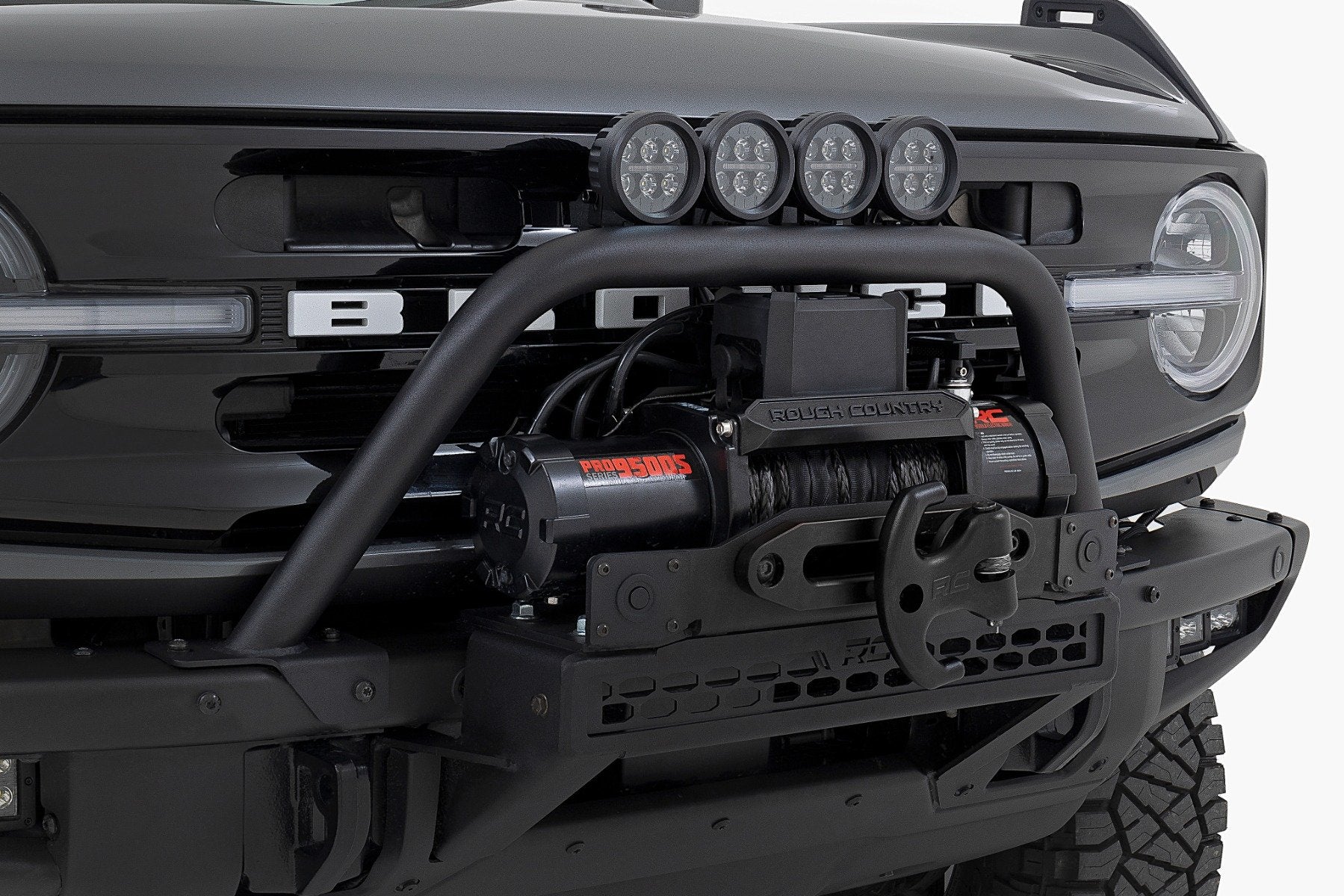 Safari Bar | 12" LED Light Bar | Black | Dual Row | OE Modular Steel | Ford Bronco (21-25) | 51118