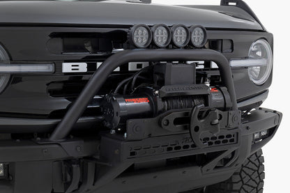 Safari Bar | 6.5 Inch Round LED | OE Modular Steel | Ford Bronco 4WD (21-25) | 51113