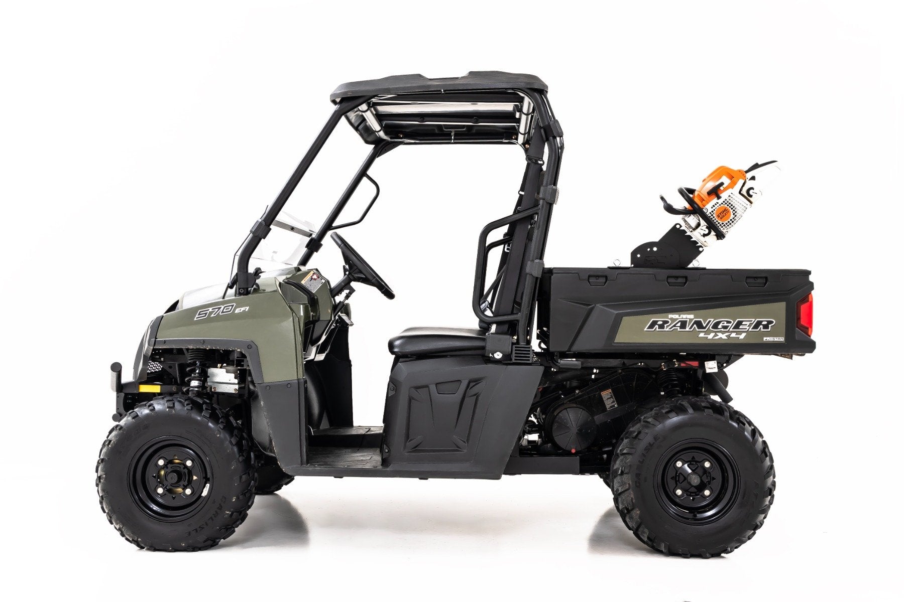 Chainsaw Carrier | Bed Side Mount | Multiple Makes & Models (Polaris/Can-Am) | 93195