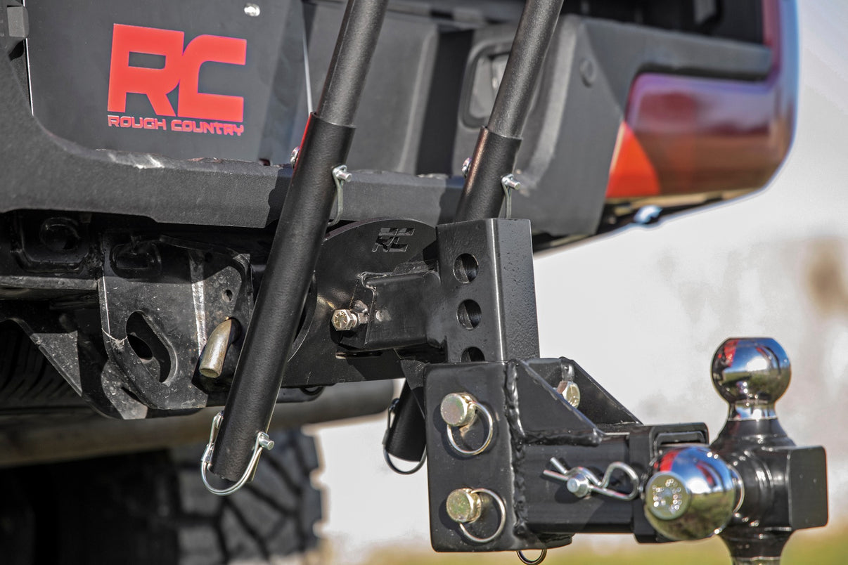 Flag Pole Holder | Dual | 2 Inch Hitch | 117500