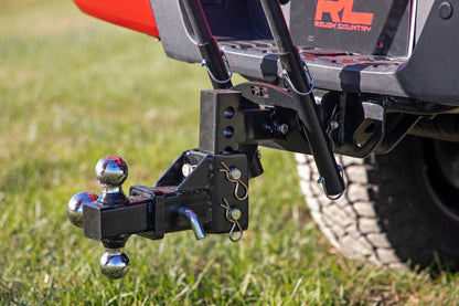 Flag Pole Holder | Dual | 2 Inch Hitch | 117500