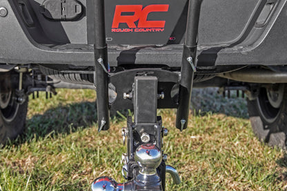 Flag Pole Holder | Dual | 2 Inch Hitch | 117500