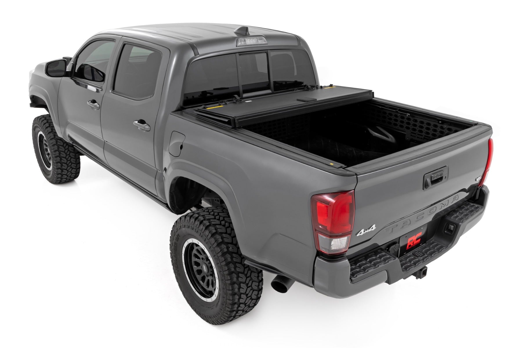 Hard Tri-Fold Flip Up Bed Cover | 6' Bed | Toyota Tacoma 2WD/4WD (2005-2015) | 49415600