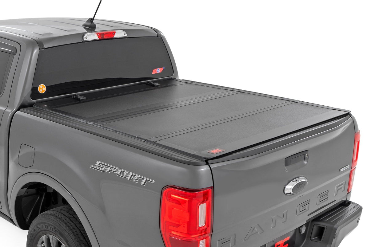 Hard Tri-Fold Flip Up Bed Cover | 5' Bed | Ford Ranger 2WD/4WD (2019-2023) | 49220500